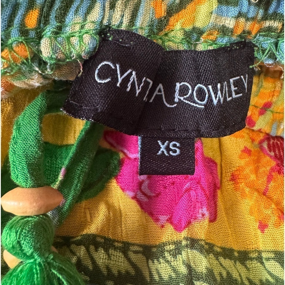 Cynthia Rowley Green Tropical Tiered
Maxi Skirt Women's XS Coastal
Resortwear - Picture 12 of 14